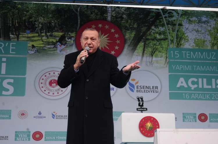 Cumhurbaşkanı Erdoğan; 'Burası Paris değil!'
