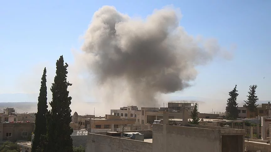 Suriye'ye hava saldırı, 3 sivil hayatını kaybetti