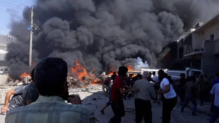 Suriye'de patlama; 3 sivil öldü