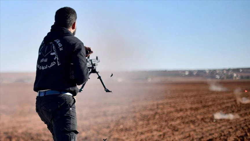 YPG/PKK'lı teröristlerden ÖSO'ya saldırı