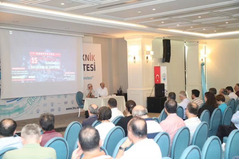 Bursa Teknik Üniversitesi'nde 15 Temmuz programı