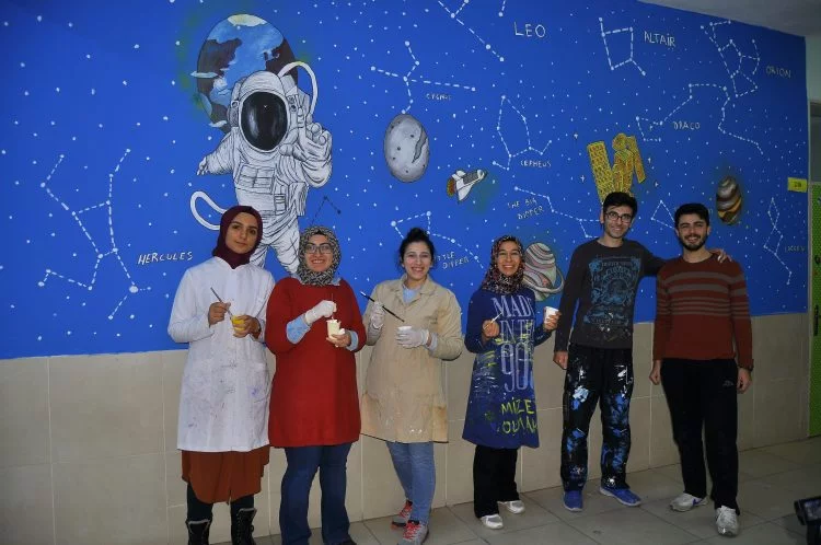 Bursa'nın dağ okulları bilimle renkleniyor