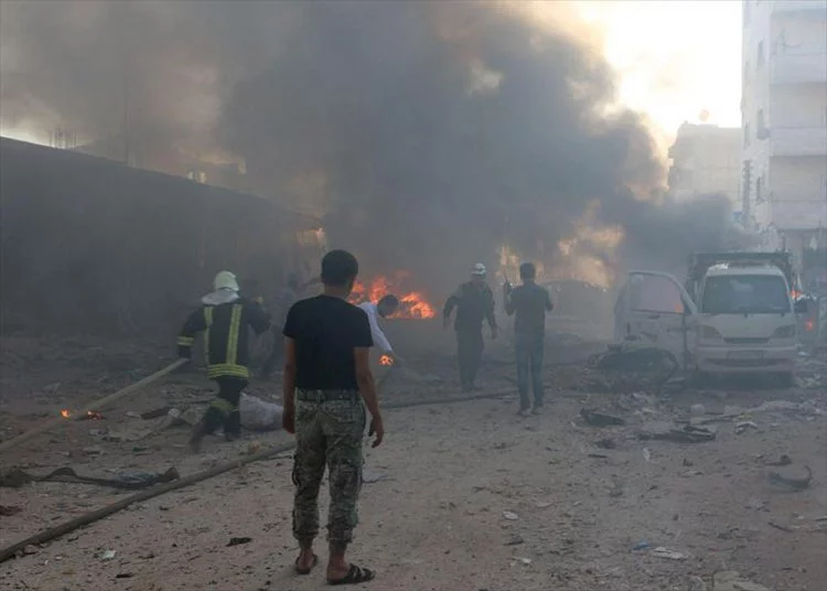 İdlib'de patlama! 32 ölü, 45 yaralı