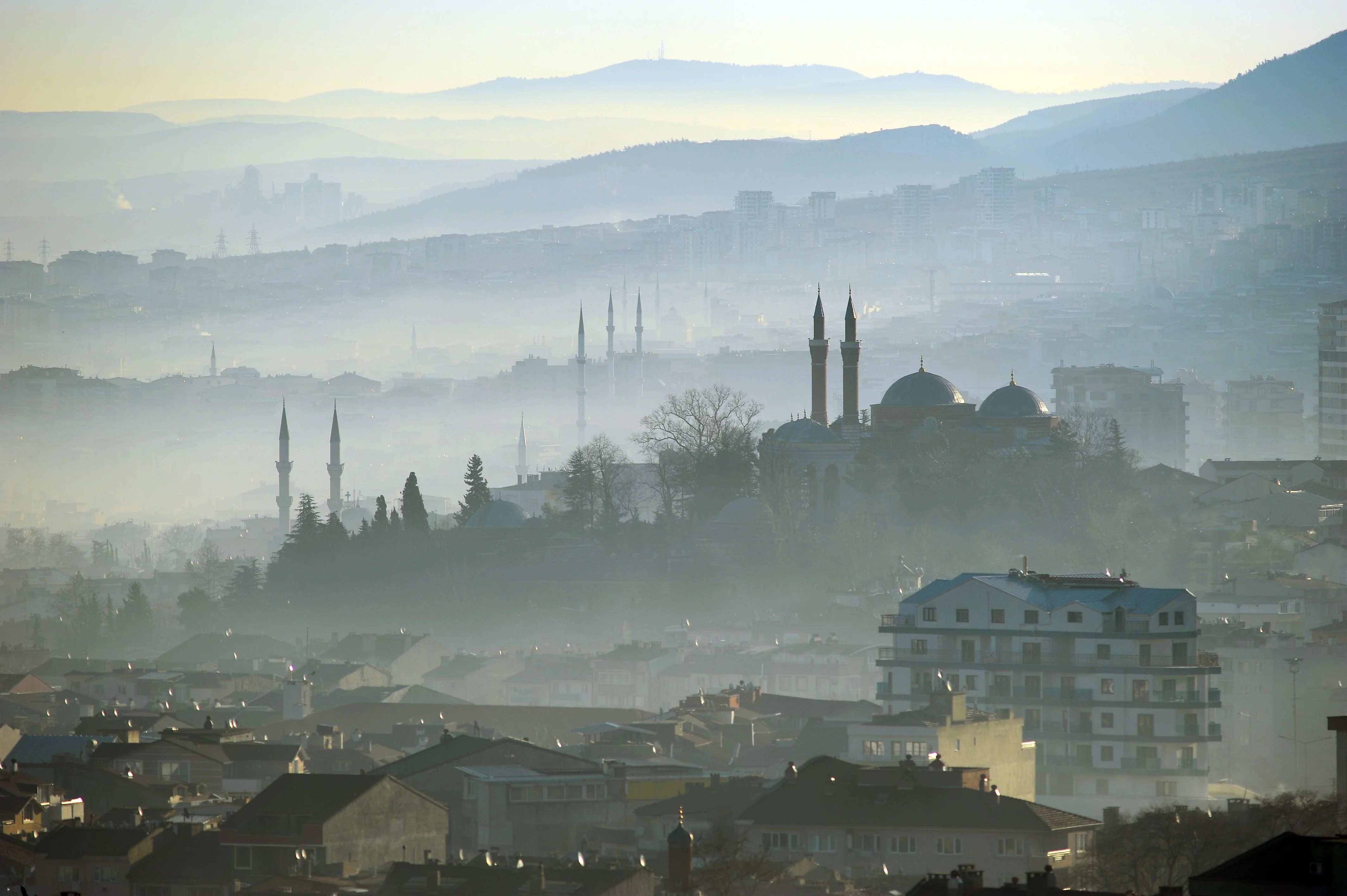 Bursa'da hava kirliliği tehlikeli boyutlara ulaştı