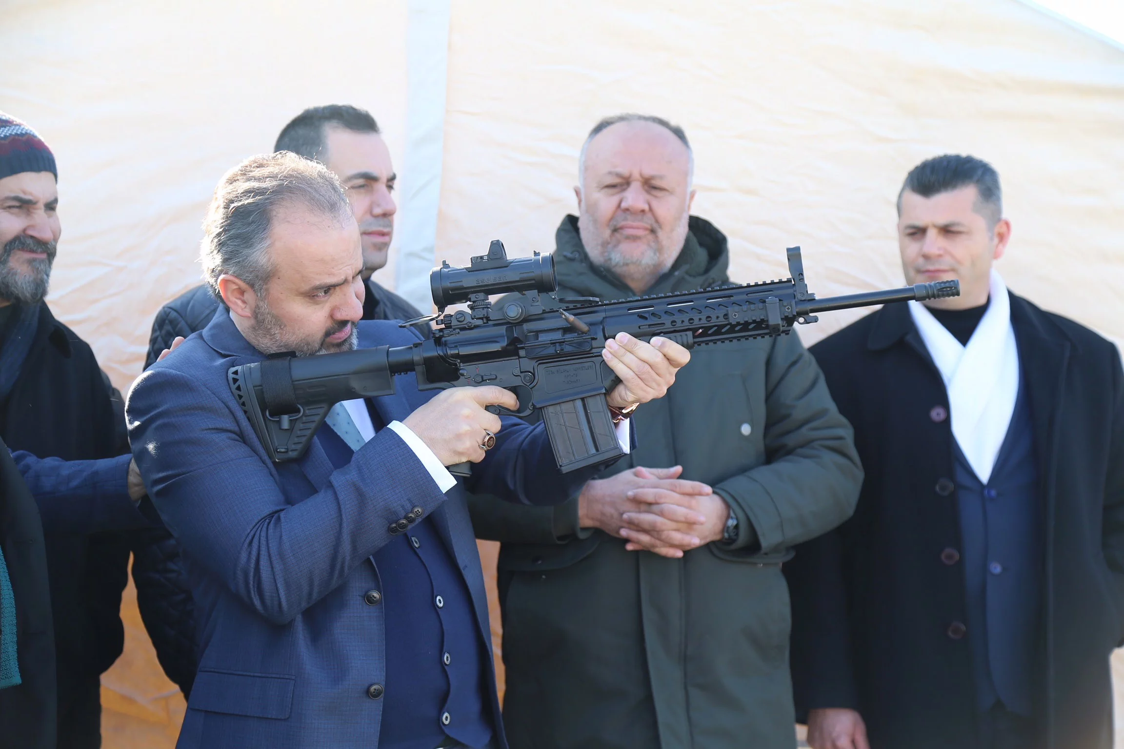 Başkan Aktaş, 'Bordo Bereliler Afrin'de