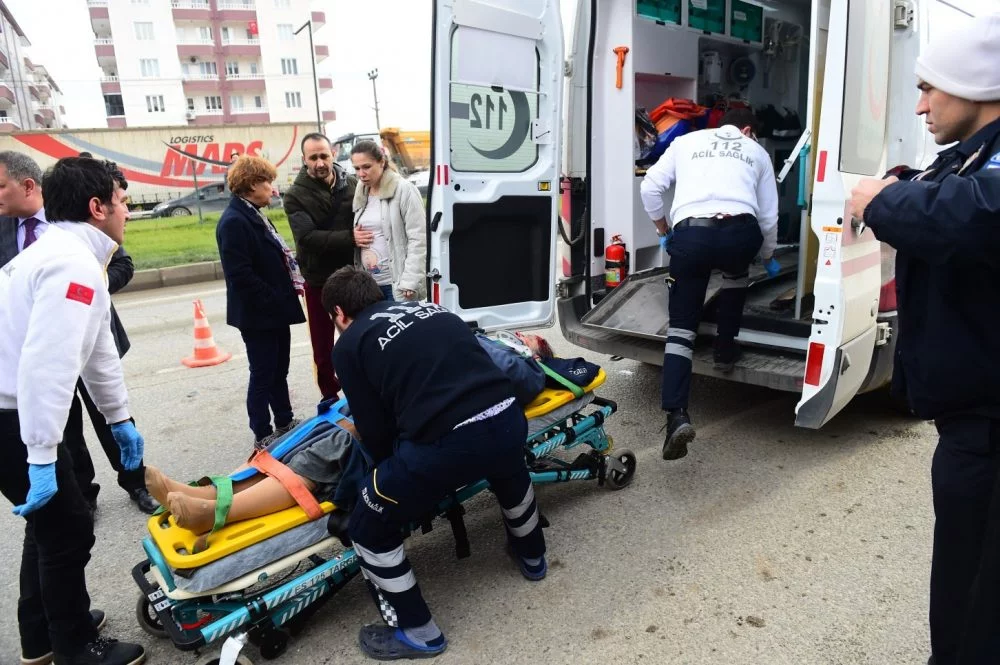 Bursa'da yaşlı kadın ölümden döndü