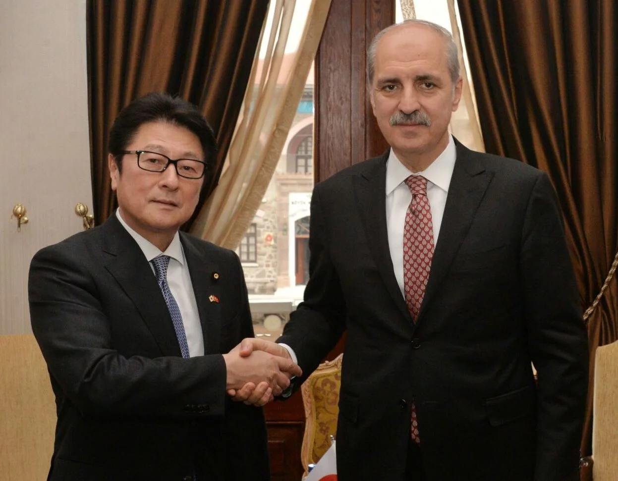 Japonya Devlet başkanı Türkiye'de temaslarda bulundu