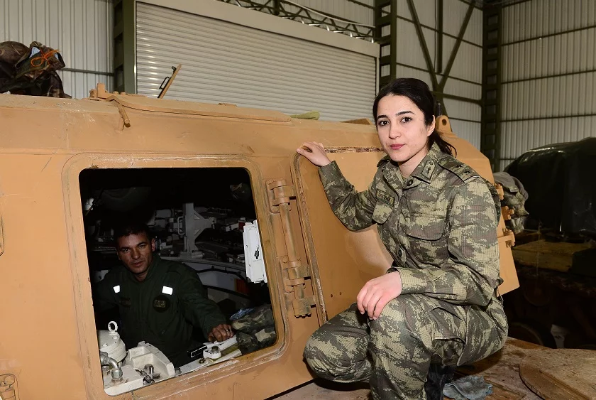 'Zeytin Dalı'nın kahraman kadın subayları!