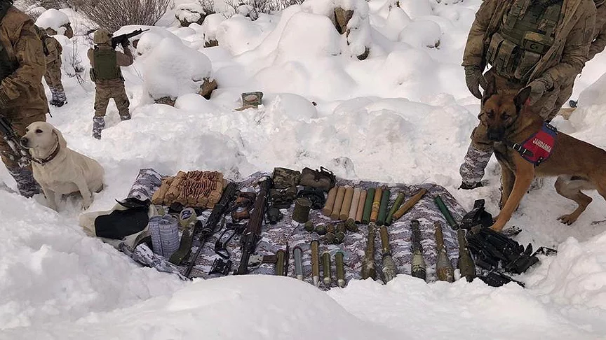 Terör örgütü PKK'ya kış baskını!