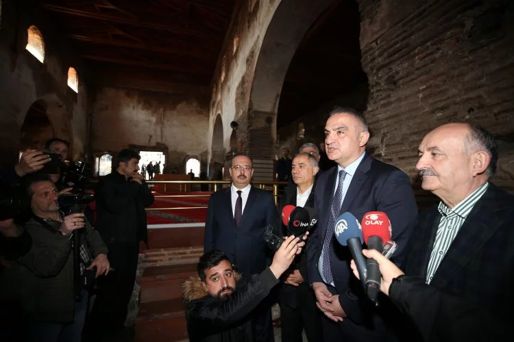 Kültür ve Turizm Bakanı Mehmet Nuri Ersoy Bursa'da!