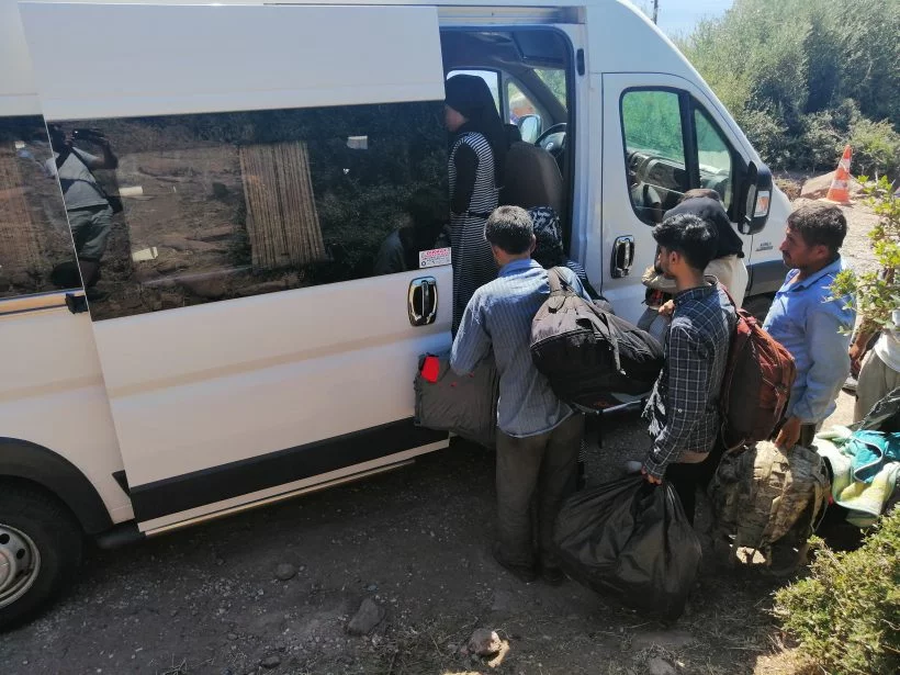 Çanakkale'de kaçak göçmenler yakalandı