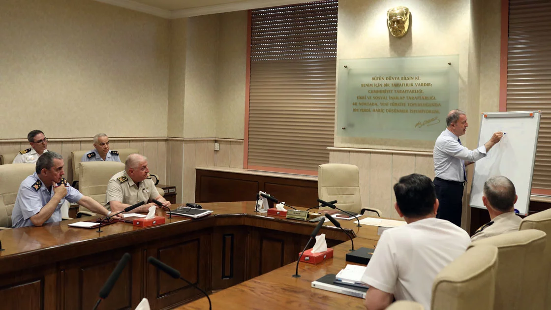 Milli Savunma Bakanlığında kritik 'güvenli bölge' toplantısı