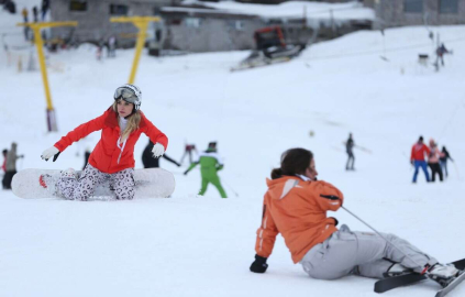Türkiye'nin beyaz cenneti Uludağ, kışların vazgeçilmezi