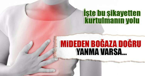 Reflü kabusunu azaltan 10 beslenme önerisi