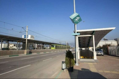 Bursaray'da ulaşım rayında 