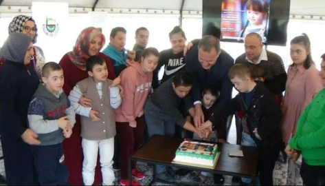 BURSA- Down sendromlu çocuklar doyasıya eğlendi 