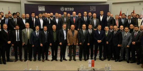 BTSO, bakanların buluşma noktası oldu!