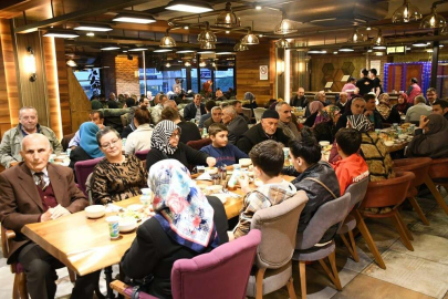 İnegöl'de şehit ve gazi ailelerine iftar yemeği
