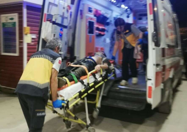 İnegöl'de bunalıma giren genç motosikletiyle intihara kalkıştı