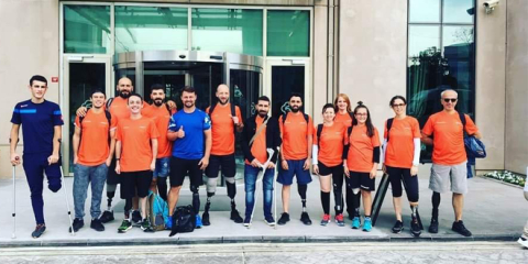 Bursalı bisikletçi ayaklarını kaybetti azmini kaybetmedi