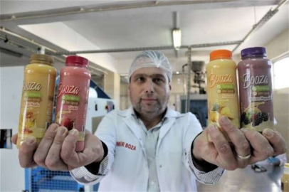 Bursa'dan Amerika'ya meyveli boza satıyor