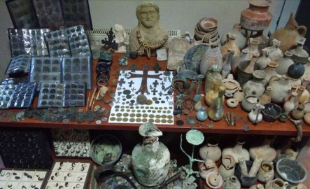 Kütahya'da tarihi eser operasyonu