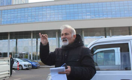 Bursa'da seyyar arzuhalci saatlerce direndi