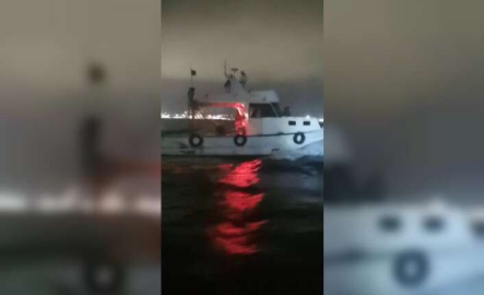 Bursa'da trol teknesi yakalandı!