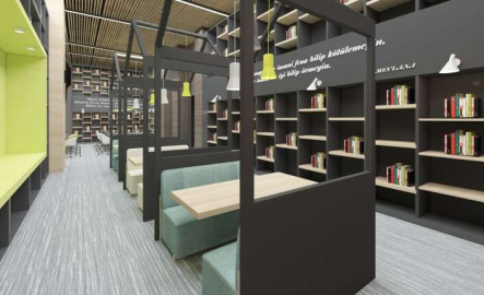 Yıldırım'a uyumayan kütüphane!