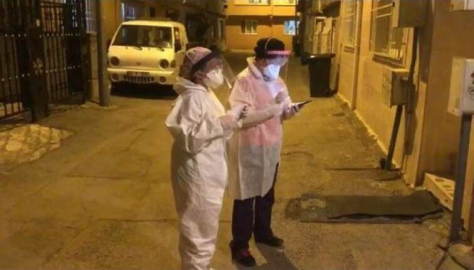 Bursa'da covid-19 temaslı kişilere sıkı takip!