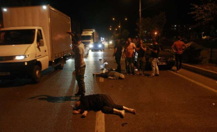 Bursa'da motosiklet kazası yaşlı çifti ayırdı!