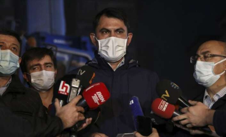 Bakan Kurum: Ağır, acil ve yıkık bina sayımız 41'e ulaştı