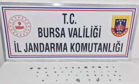 Harmancık’ta tarihi eser kaçakçılarına darbe