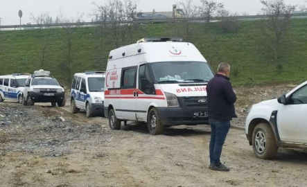 Hızlı tren tüneli girişinde yanmış erkek cesedi bulundu