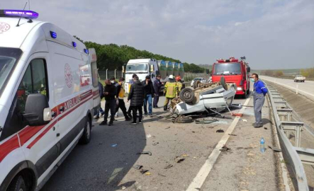 Bursa’da kaza: "Ters yöne girdi, hayatından oldu"