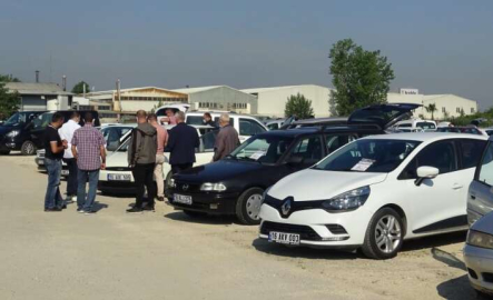 Bursa’nın ikinci el oto pazarı cumartesi günleri açık