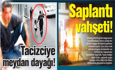 Tacizciye meydan dayağı!