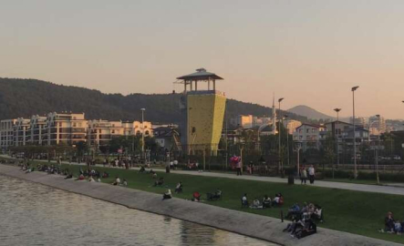 Bursa'da adrenalin tutkunlarının adresi: Mihraplı Parkı Tırmanış Duvarı