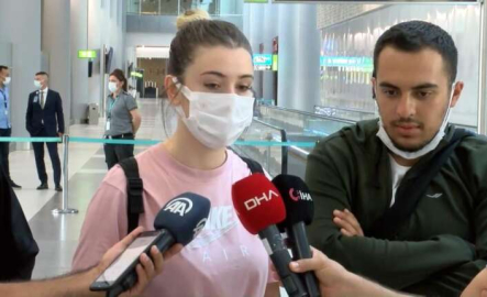 İrem Hemşire ailesine kavuştu