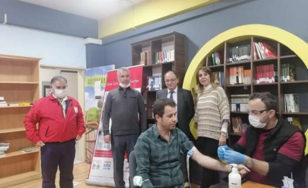 Gazi Anadolu Lisesinden kök hücre bağışı kampanyası