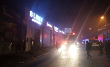 Mobilya malzemeleri imalathanesinde korkutan yangın