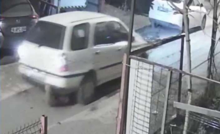 Bursa'da köpeği ezdi, arkasına bile bakmadan gitti