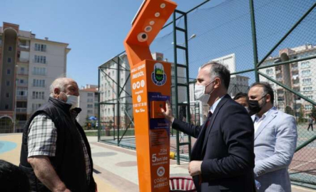 İnegöl’de parklar artık daha güvenli