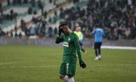 Bursaspor evinde golsüz berabere kaldı!