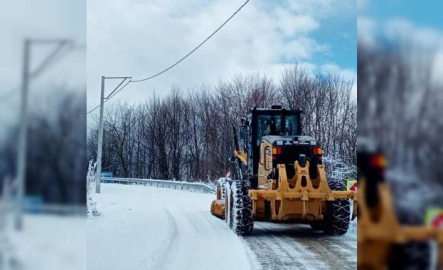 Kestel'de 24 saat karla mücadele sürüyor