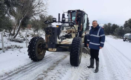 Karacabey Belediyesi kar sınavını başarıyla atlattı