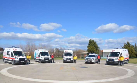 Bursa acil sağlık hizmetleri filosu güçlenmeye devam ediyor