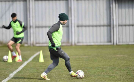 Bursaspor taktik çalışmalarını sürdürdü