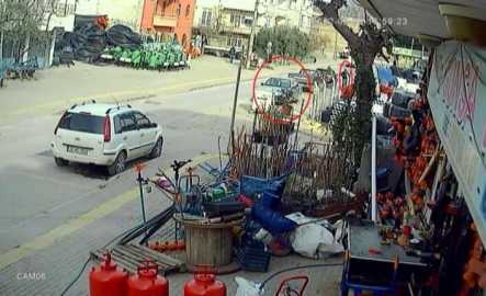 Böyle çaldı...7 dakikada çalınan otomobil 1 saat sonra bulundu