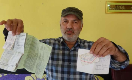 Tencere alana Bodrum'da arsa vaad edilmişti...27 yıldır elinde makbuzu bir umut bekliyor